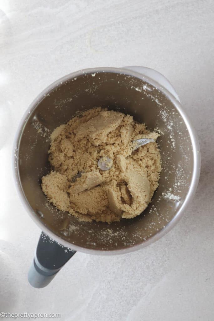 ground cashews in food processor